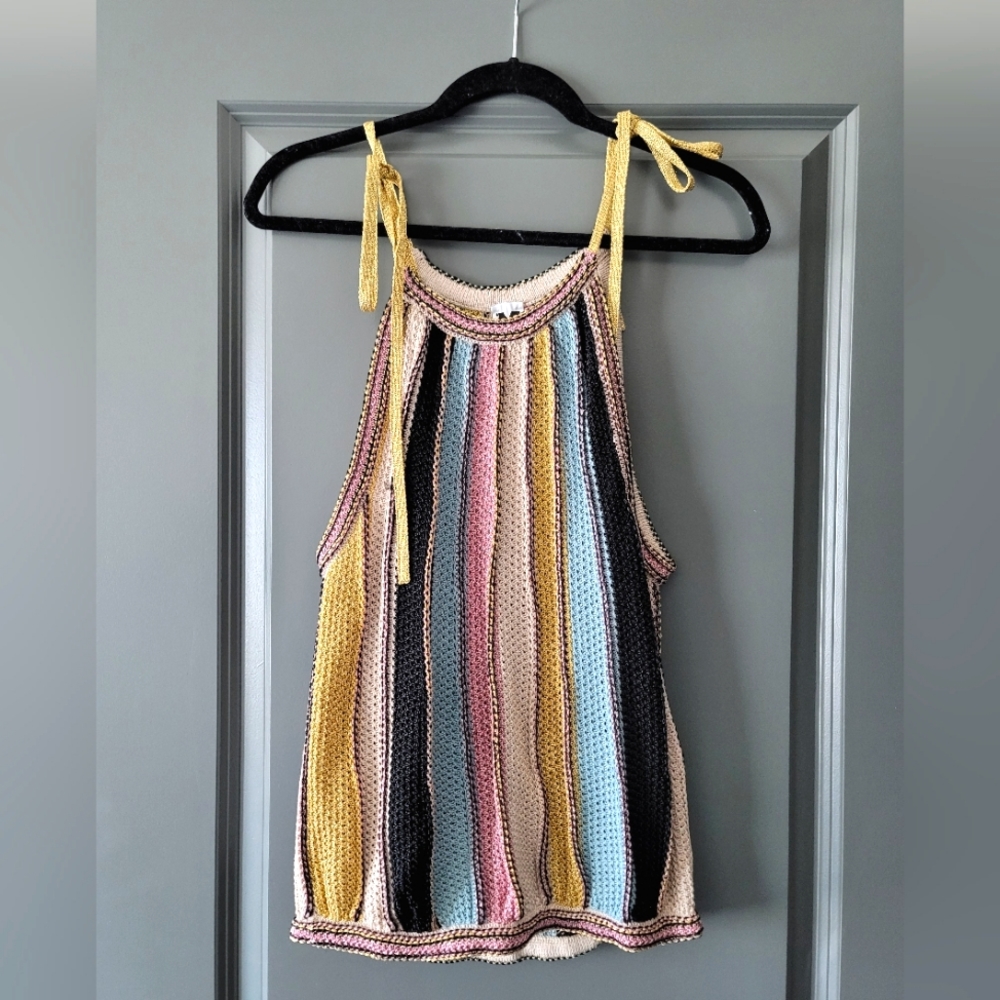 Missoni Multicolor Striped Knit Top
